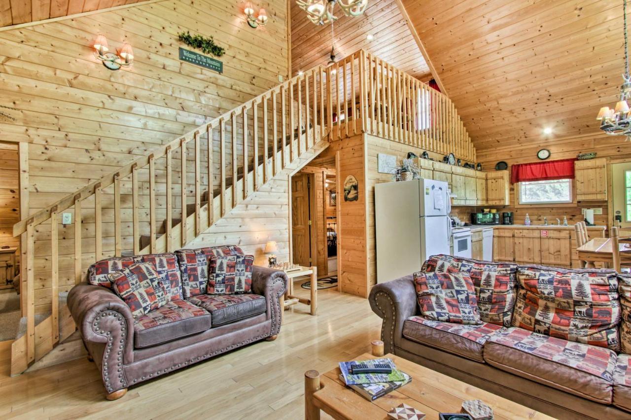 Cabin With Hot Tub And Deck About 12 Mi To Pigeon Forge! 세비어빌 외부 사진