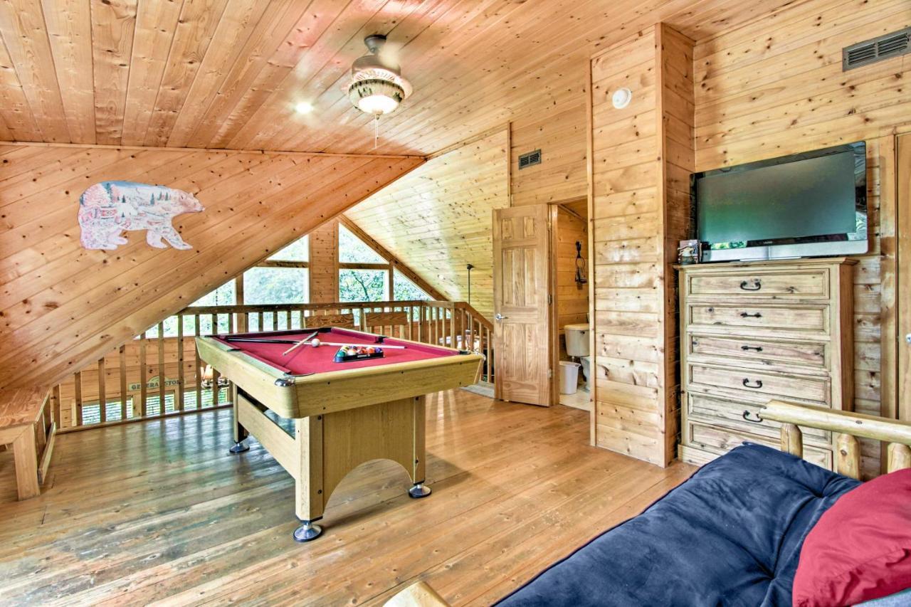 Cabin With Hot Tub And Deck About 12 Mi To Pigeon Forge! 세비어빌 외부 사진