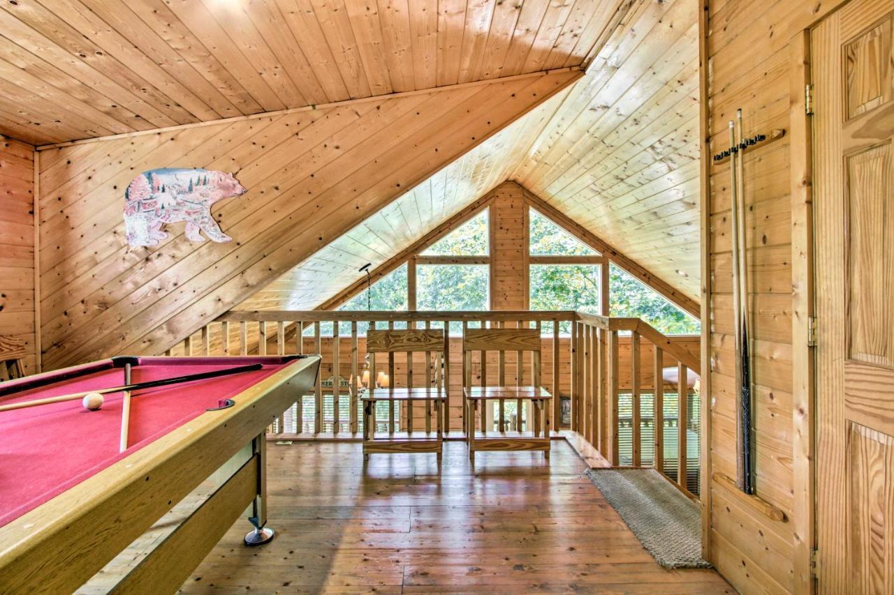 Cabin With Hot Tub And Deck About 12 Mi To Pigeon Forge! 세비어빌 외부 사진
